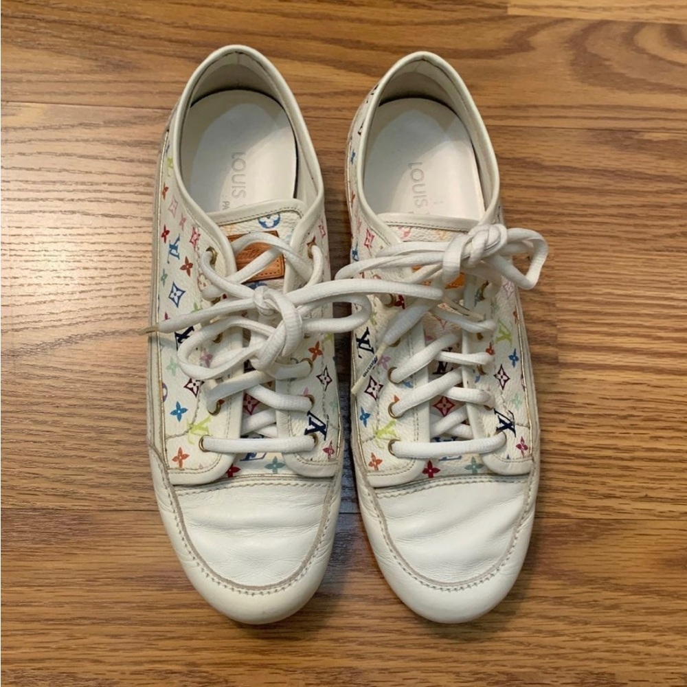 Vintage Louis Vuitton Multicolor Sneakers size 37